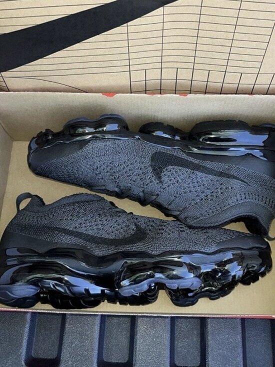 NEW Nike Air VaporMax 2023 Flyknit Anthracite Black DV1678-006 Men Size 8.5 main image 6